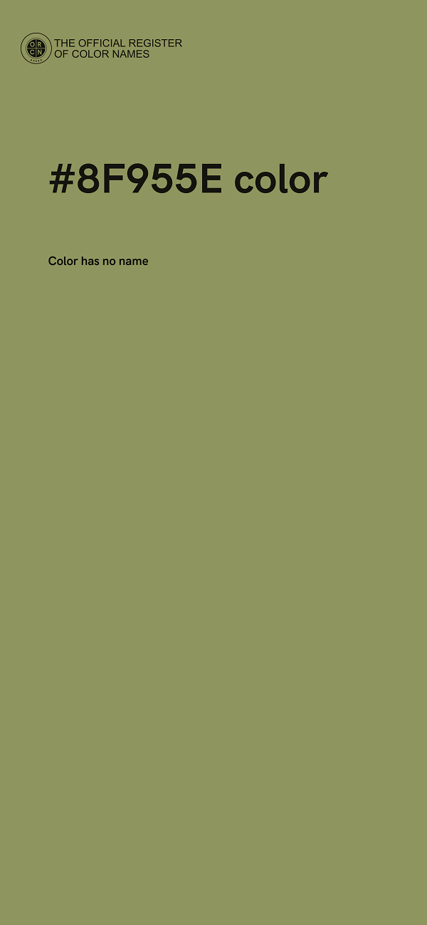 #8F955E color image