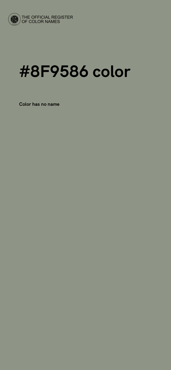 #8F9586 color image