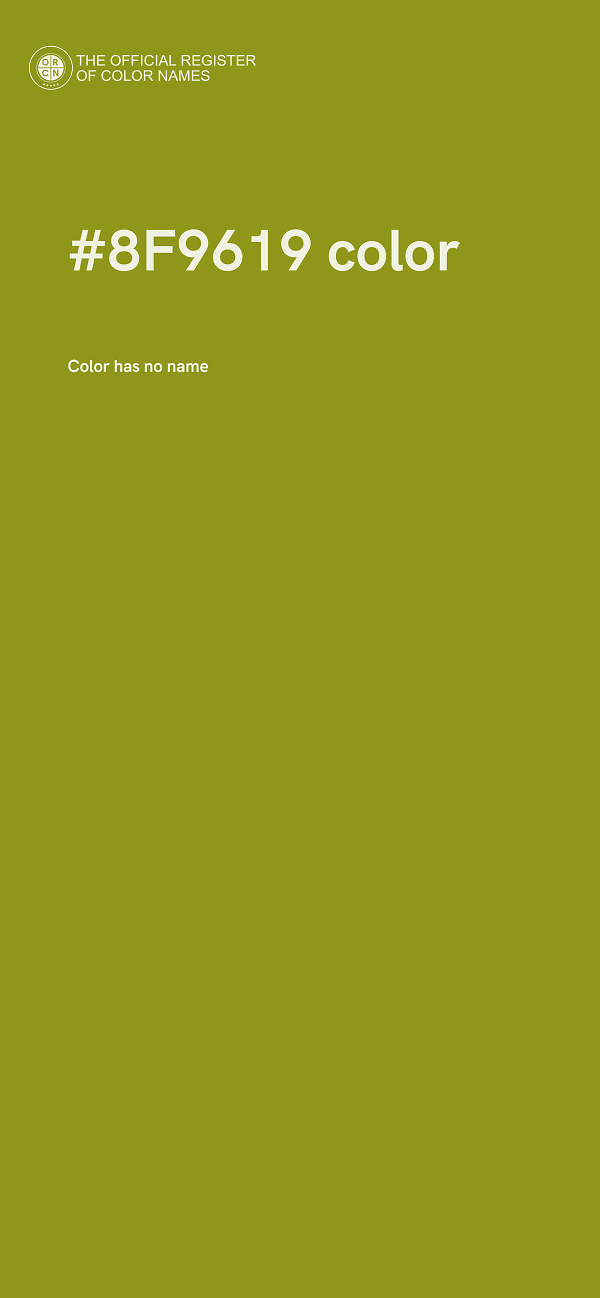 #8F9619 color image