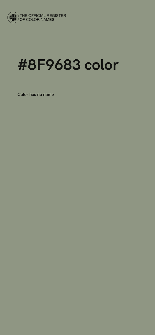 #8F9683 color image
