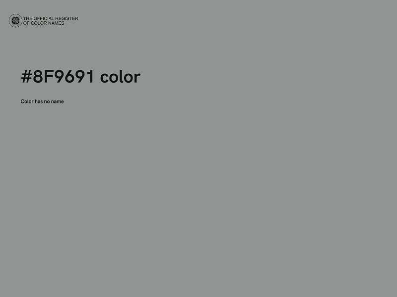 #8F9691 color image