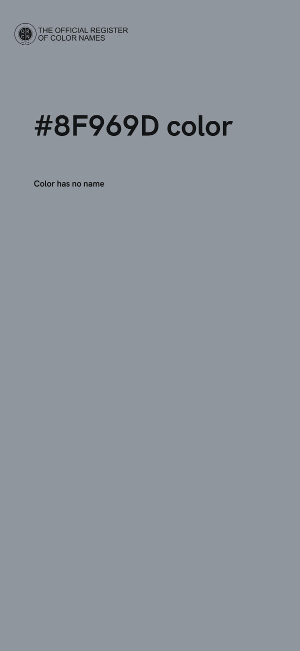 #8F969D color image
