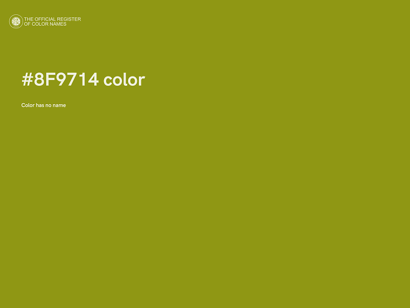 #8F9714 color image