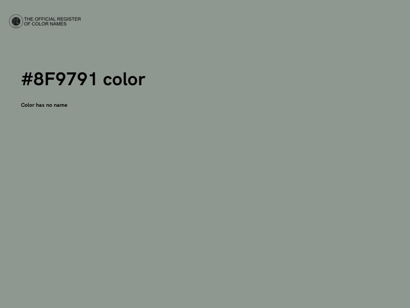 #8F9791 color image