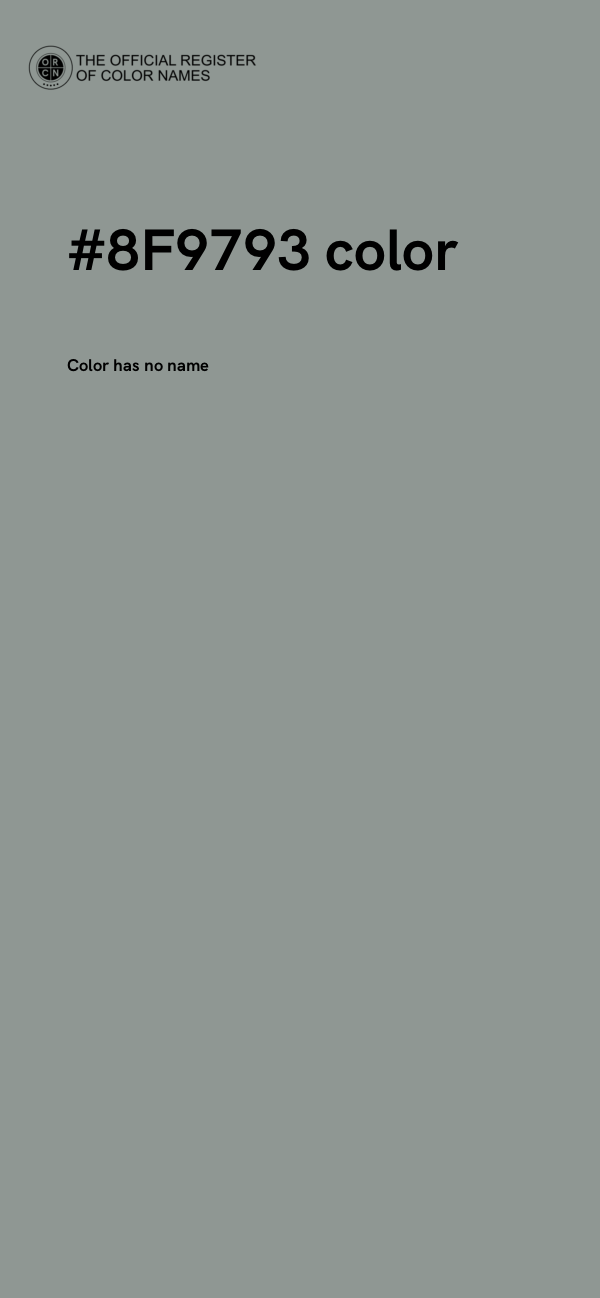 #8F9793 color image