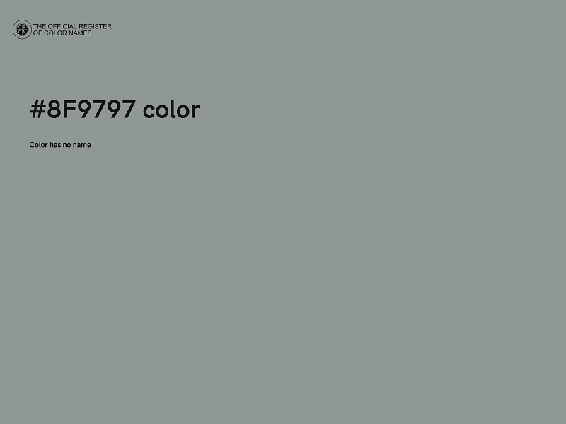#8F9797 color image