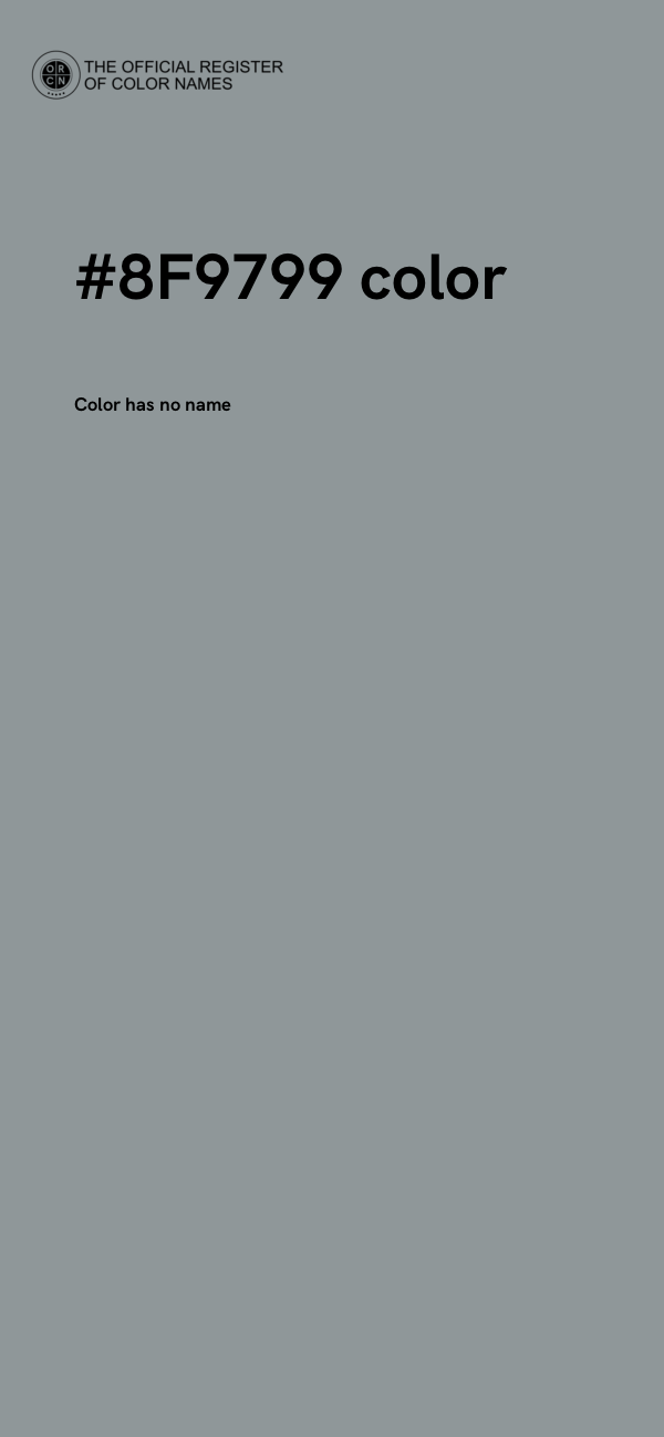 #8F9799 color image