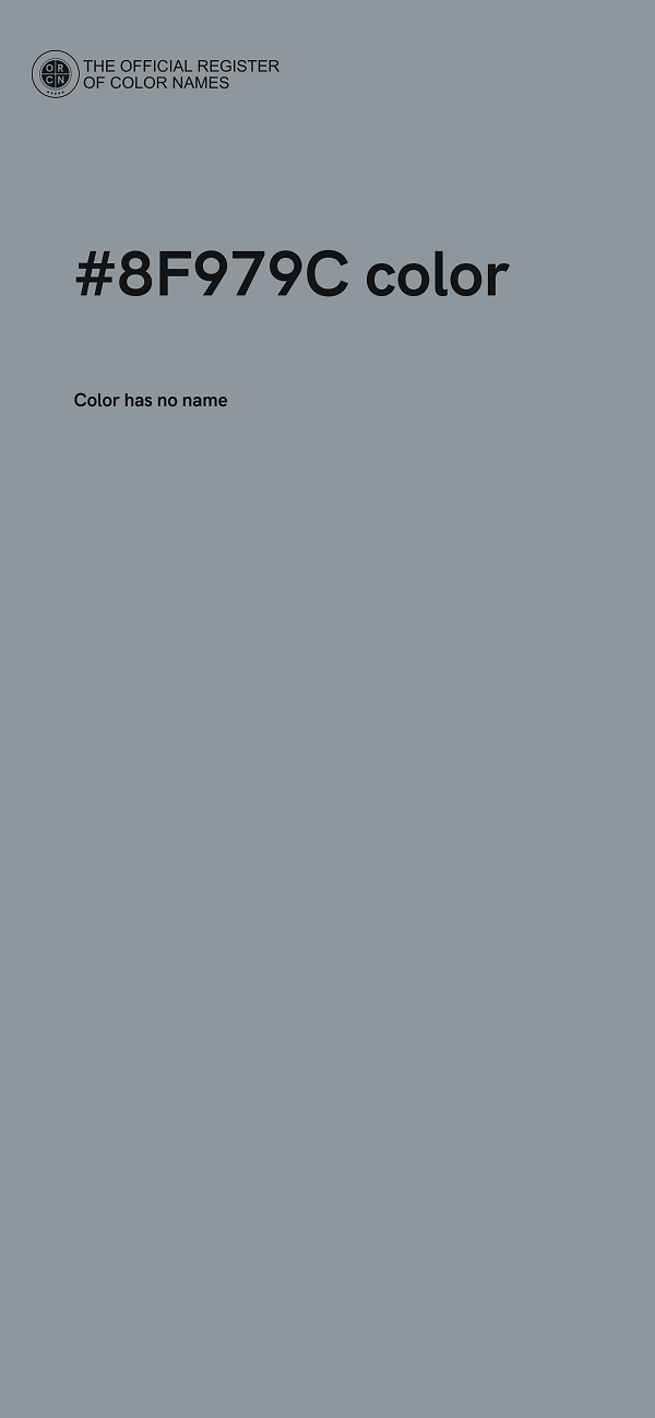 #8F979C color image
