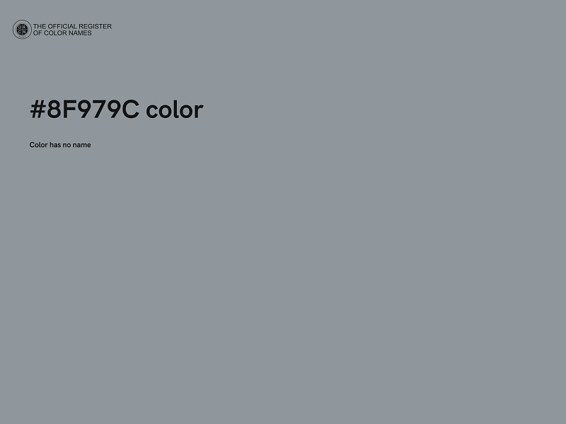 #8F979C color image
