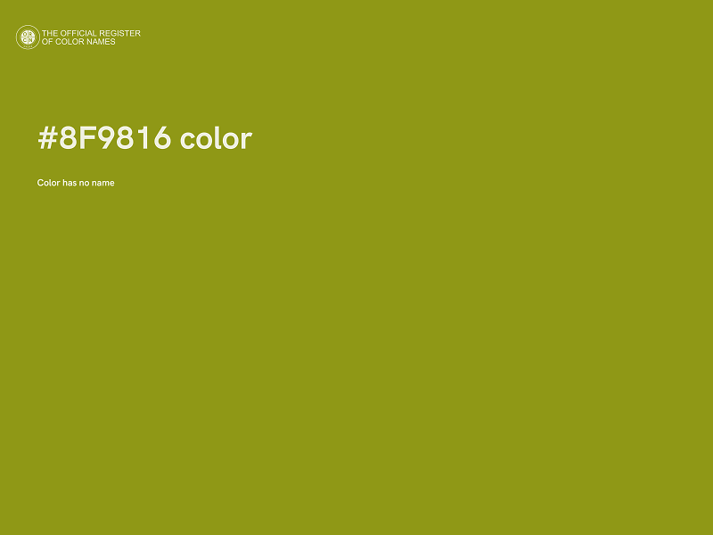 #8F9816 color image