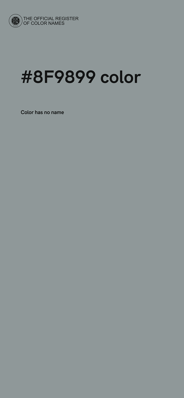 #8F9899 color image