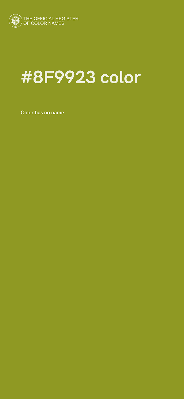 #8F9923 color image