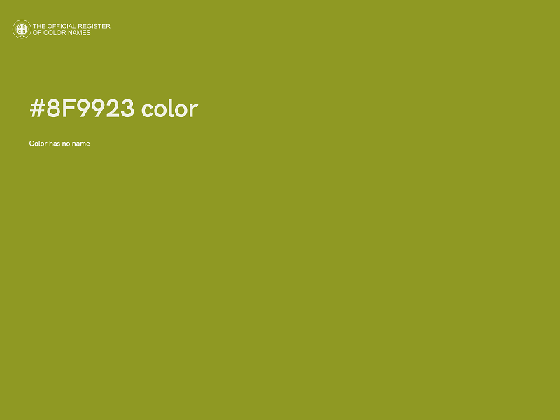 #8F9923 color image