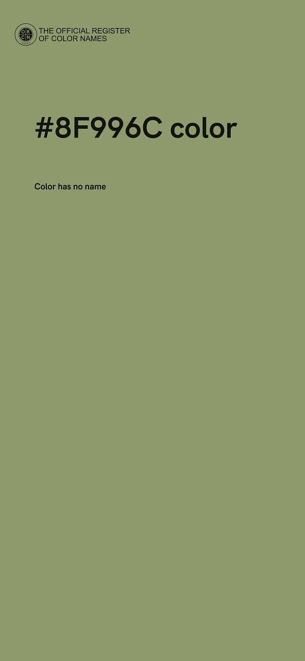 #8F996C color image