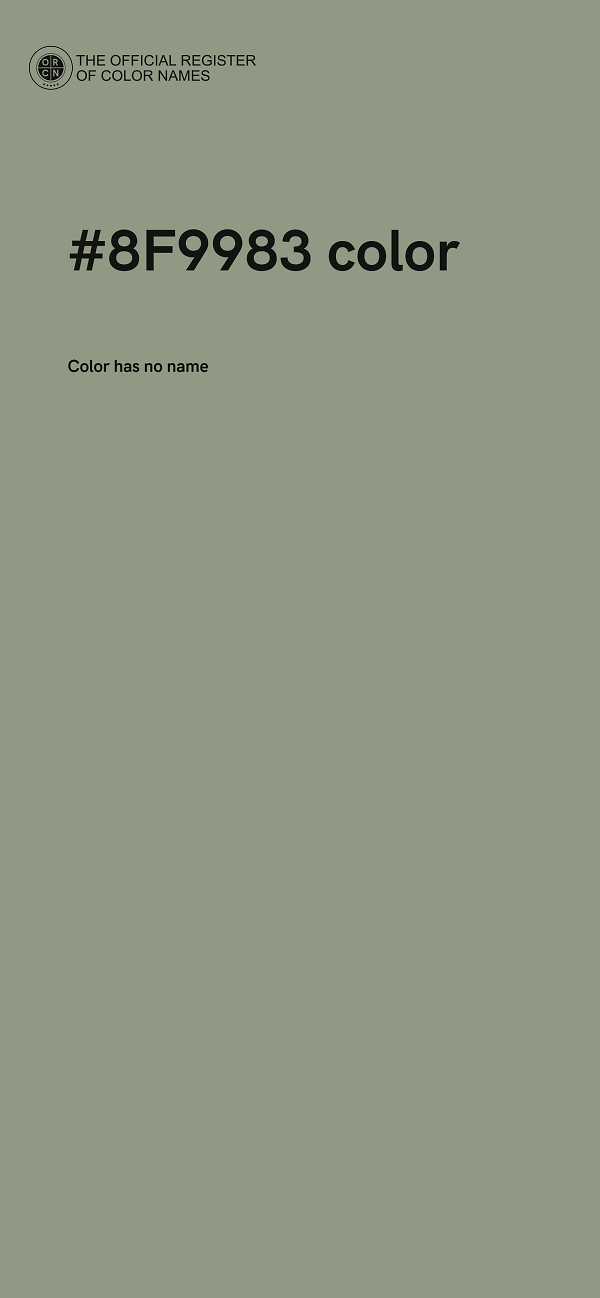 #8F9983 color image