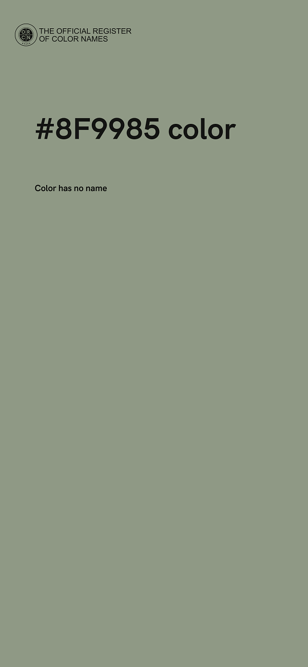 #8F9985 color image