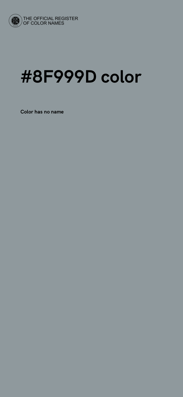 #8F999D color image