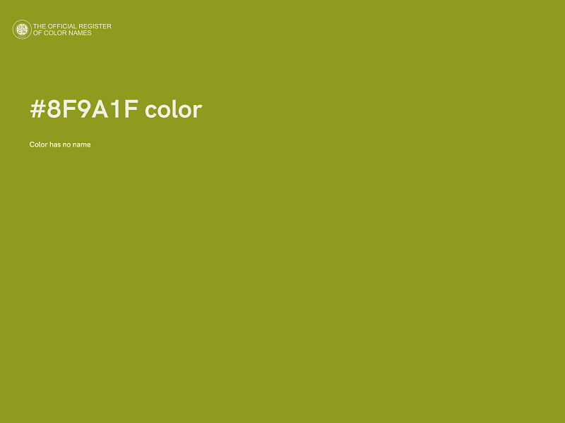 #8F9A1F color image