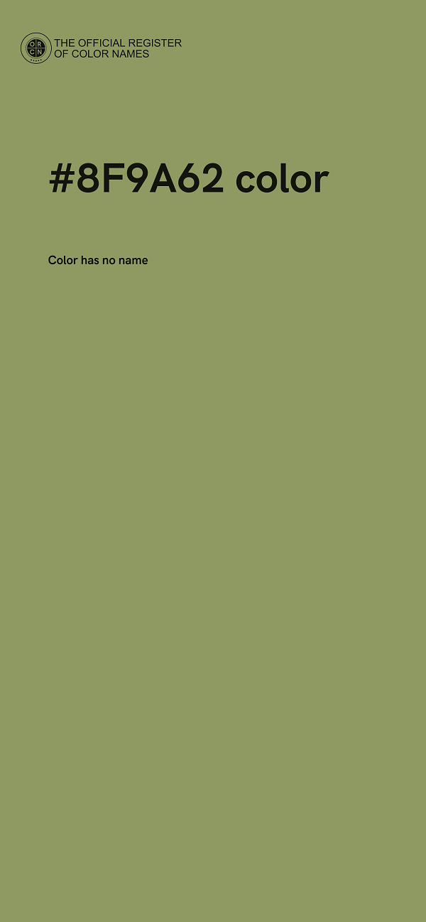 #8F9A62 color image