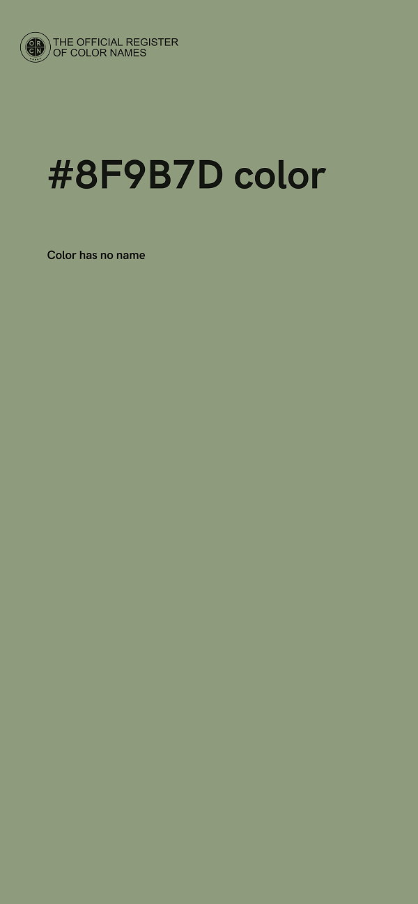 #8F9B7D color image