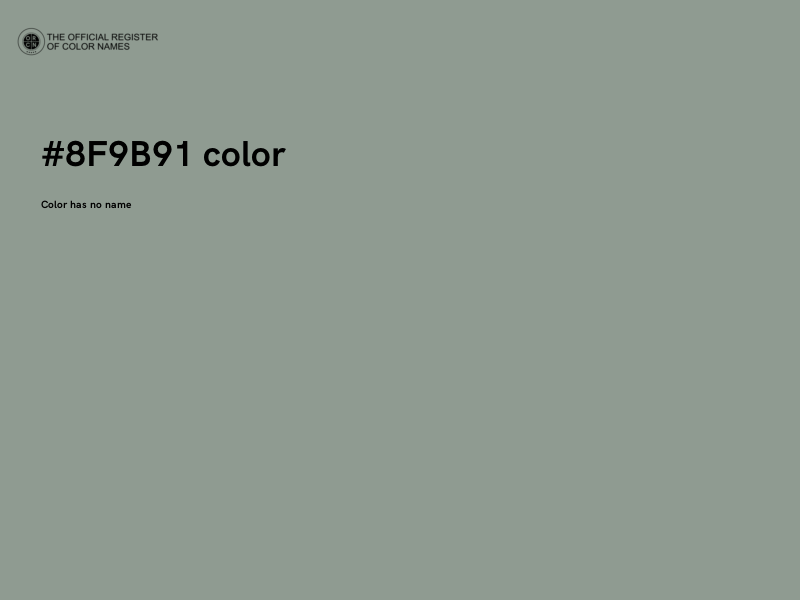 #8F9B91 color image