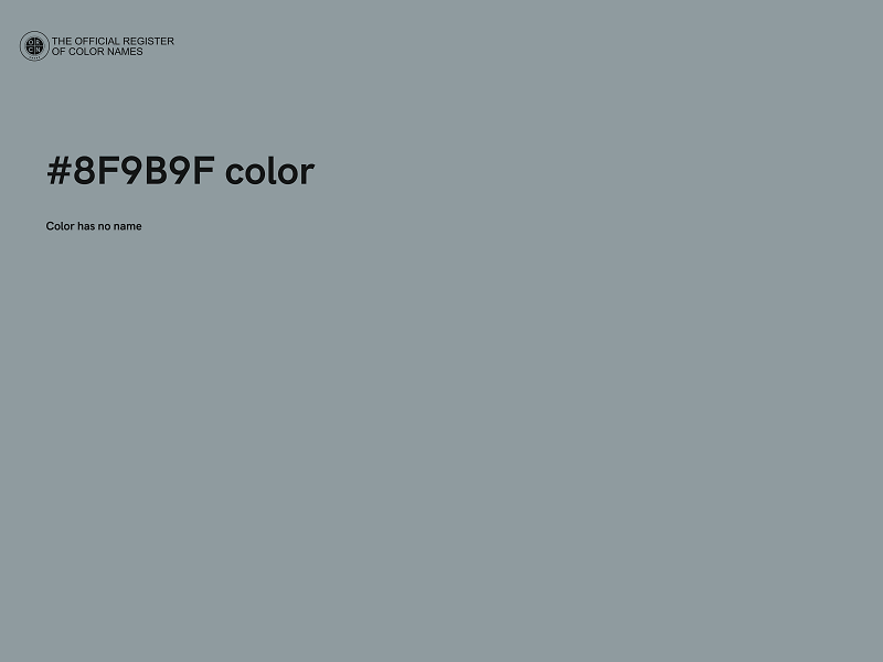 #8F9B9F color image