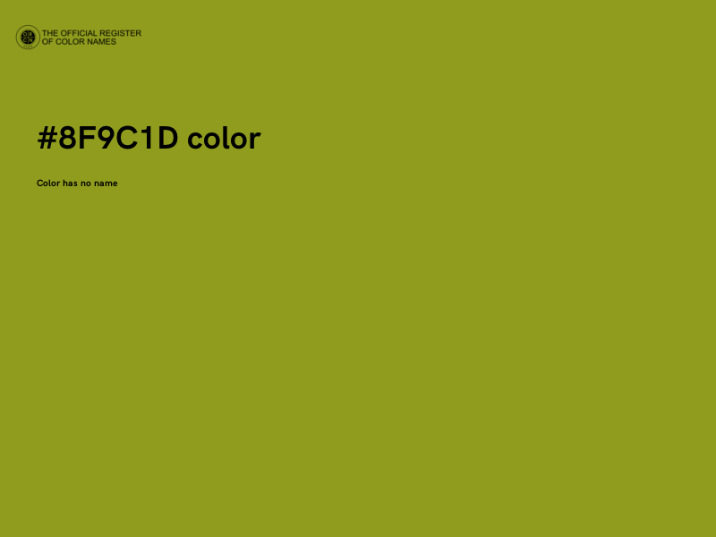 #8F9C1D color image