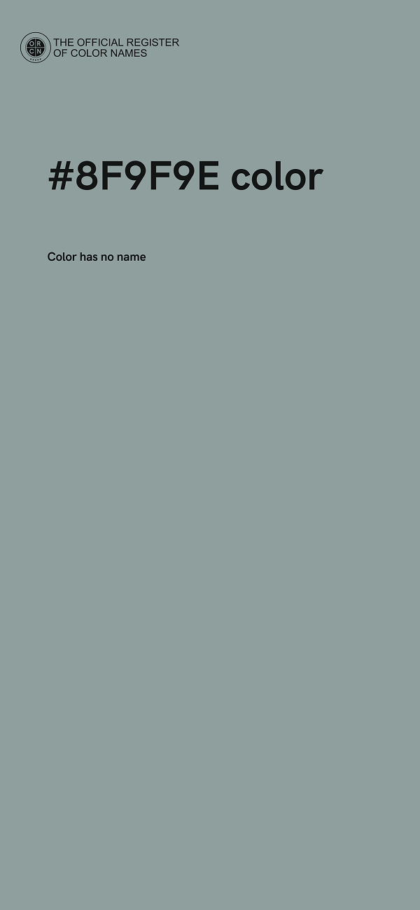 #8F9F9E color image