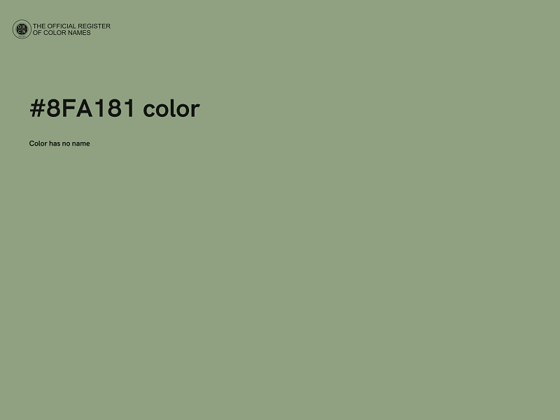 #8FA181 color image