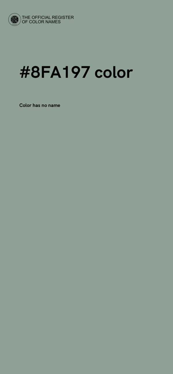 #8FA197 color image