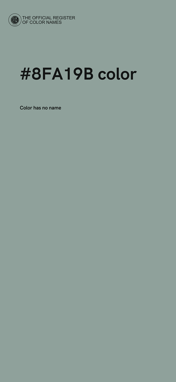 #8FA19B color image