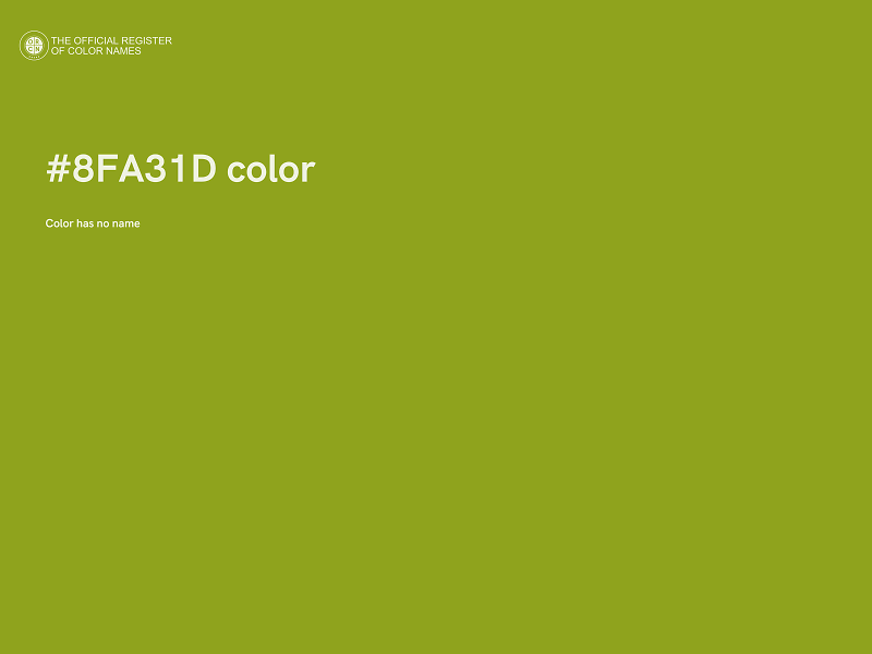 #8FA31D color image