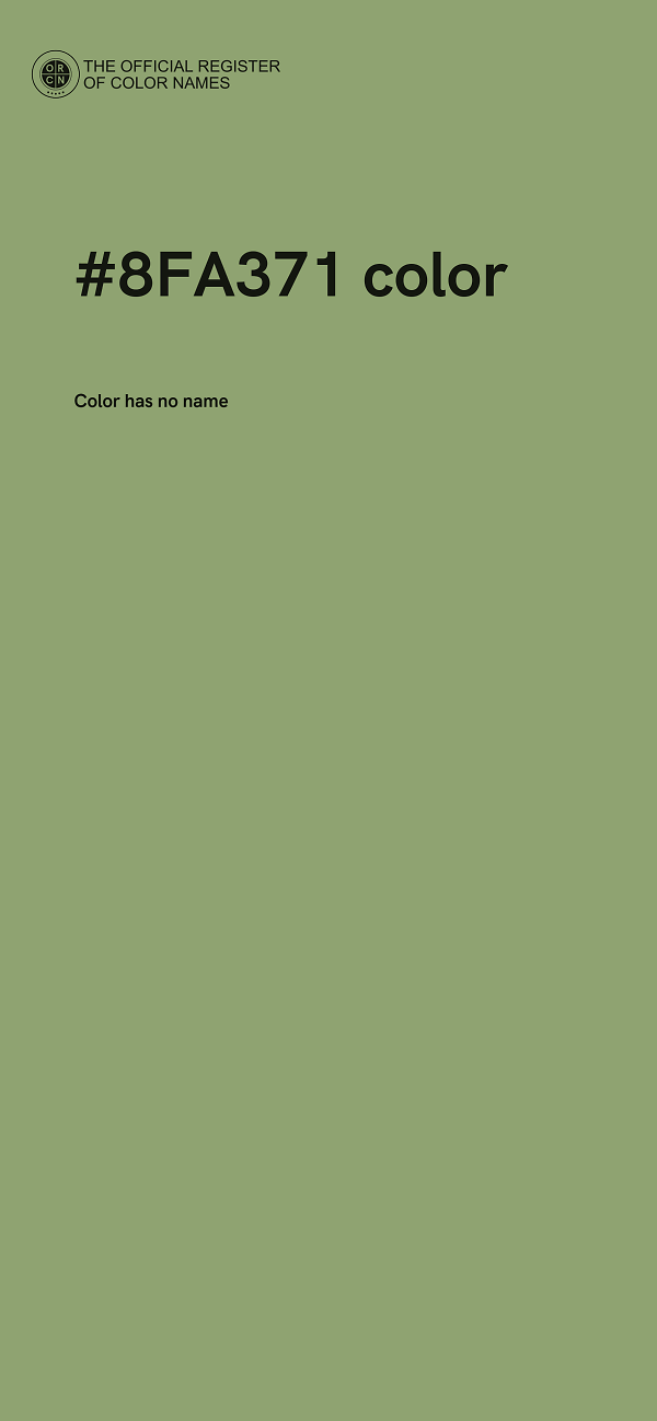 #8FA371 color image