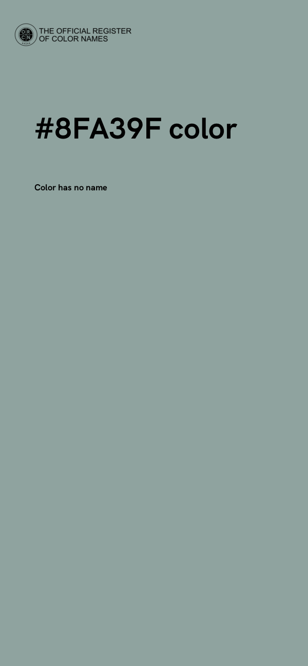 #8FA39F color image