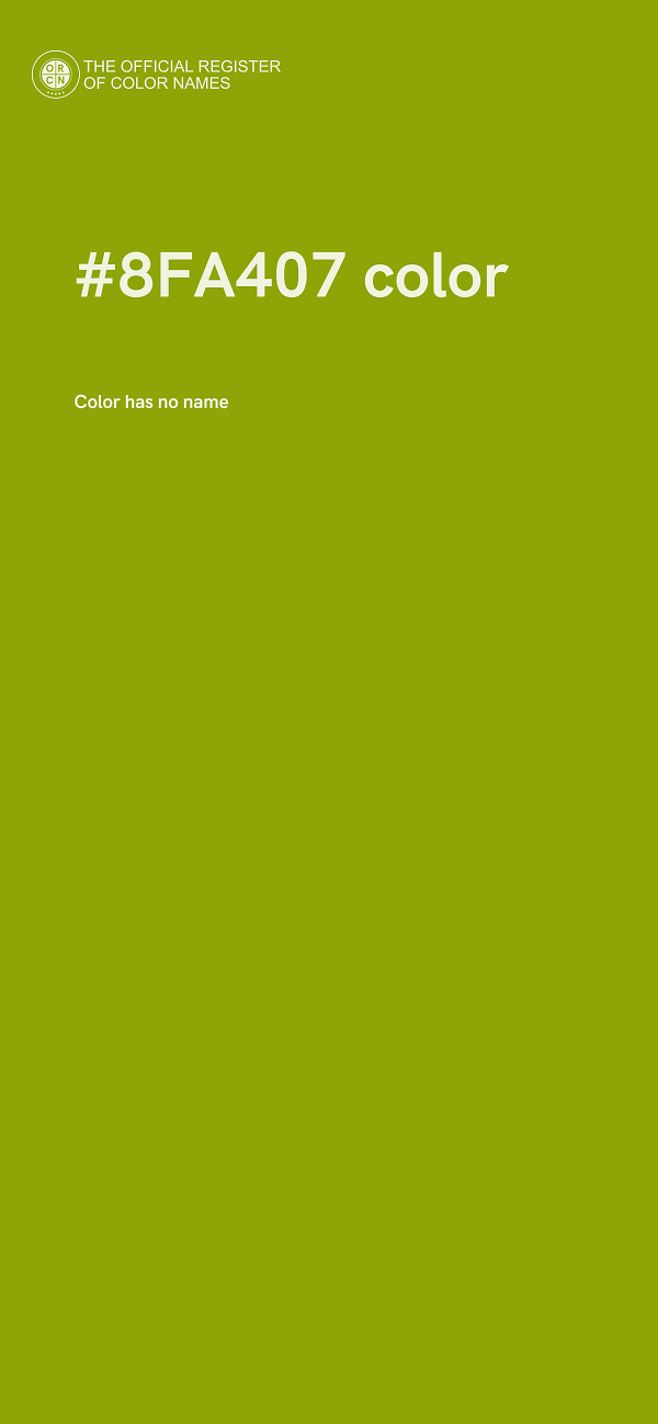 #8FA407 color image