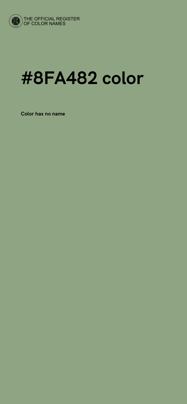 #8FA482 color image