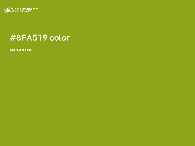 #8FA519 color image