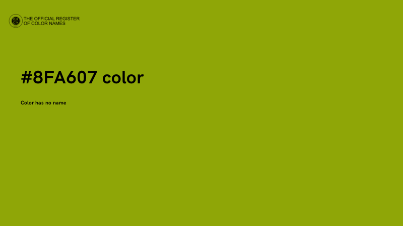 #8FA607 color image