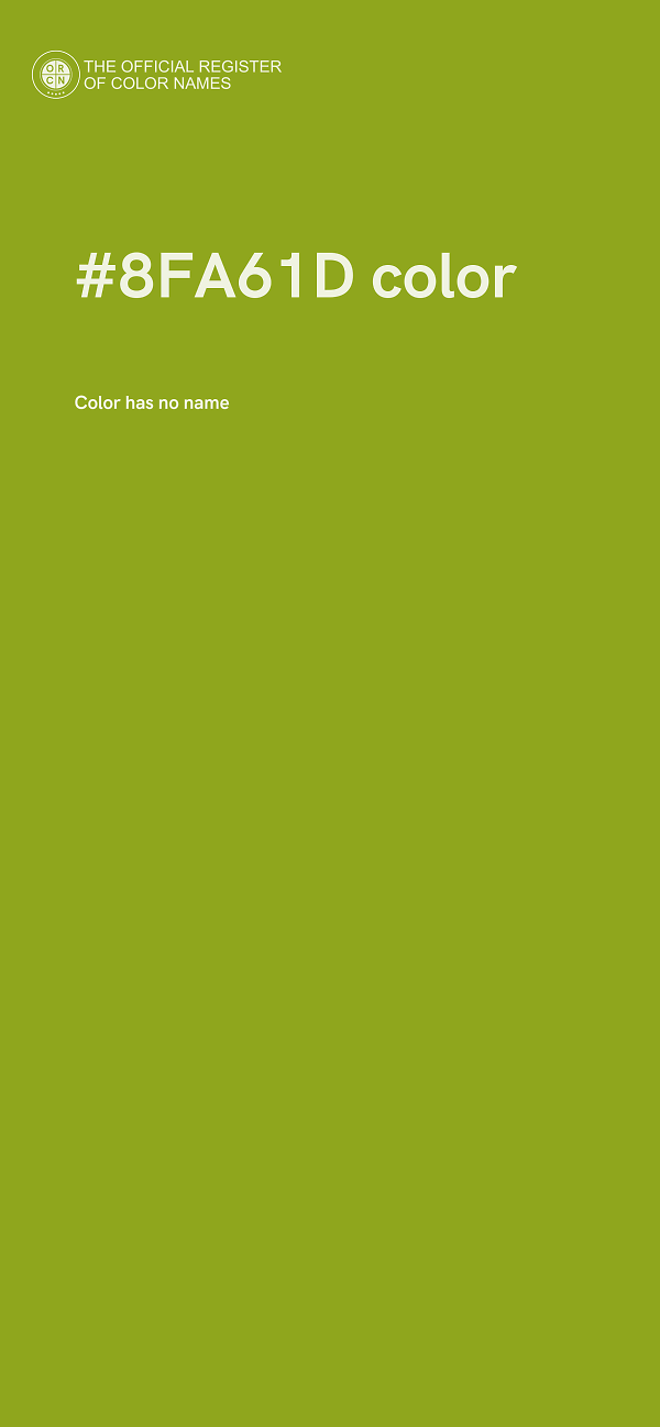 #8FA61D color image