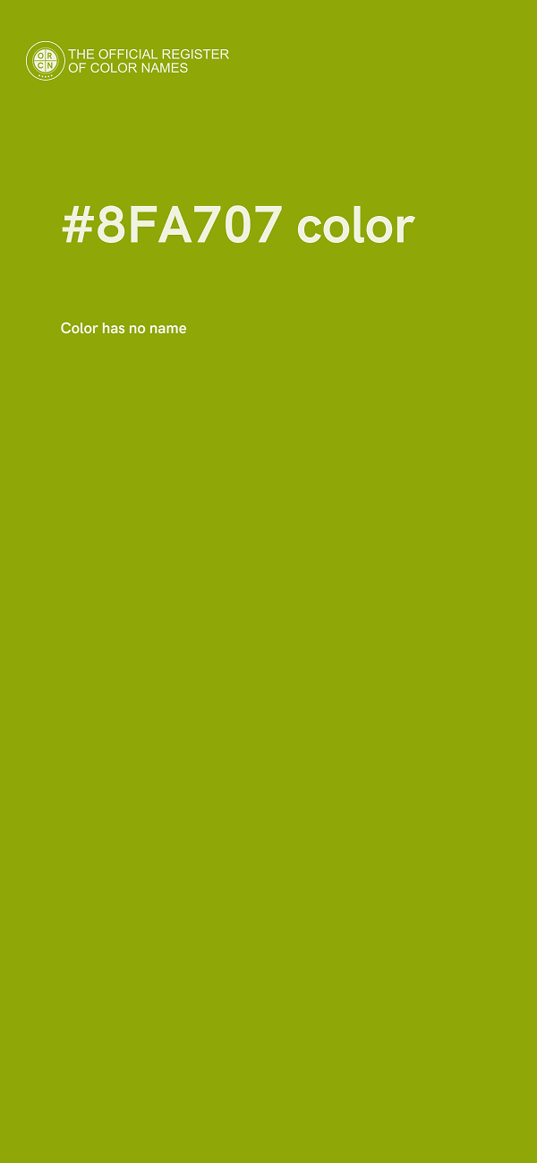 #8FA707 color image