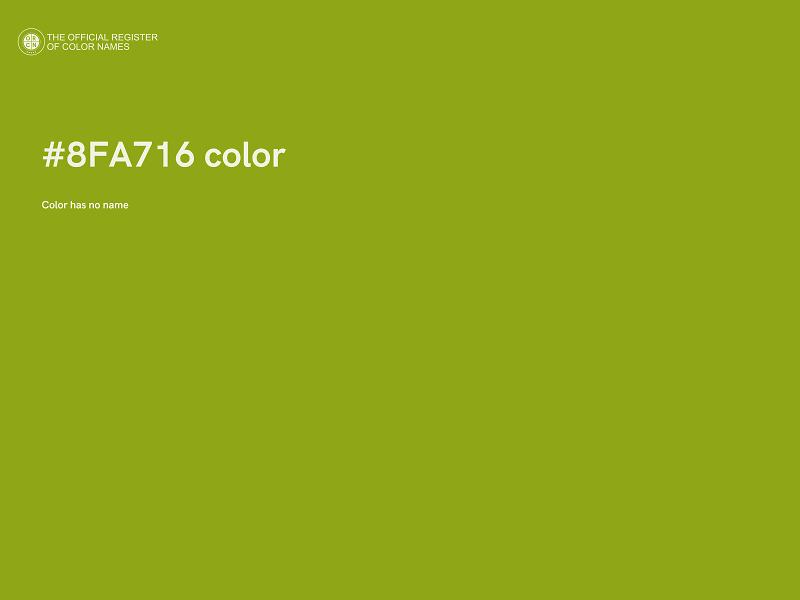 #8FA716 color image