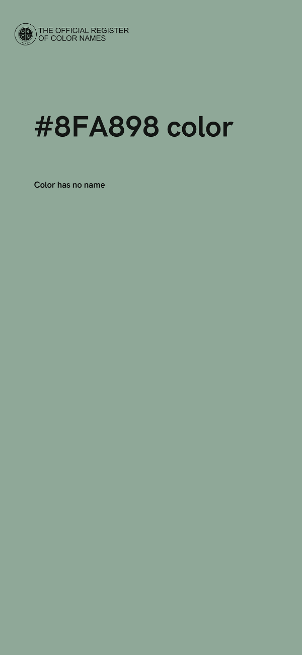 #8FA898 color image