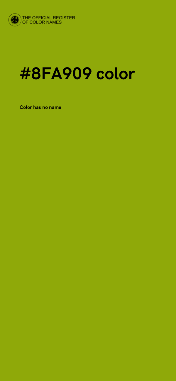 #8FA909 color image