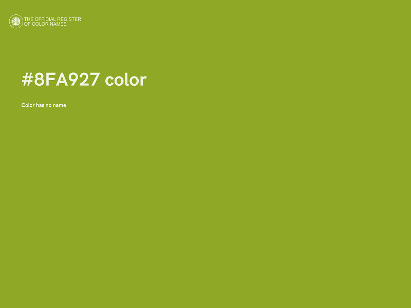 #8FA927 color image