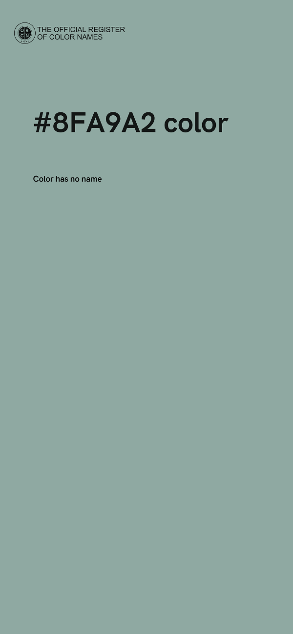 #8FA9A2 color image