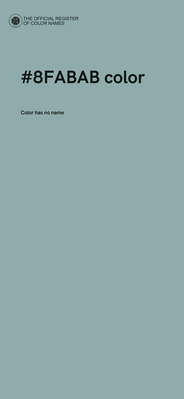 #8FABAB color image