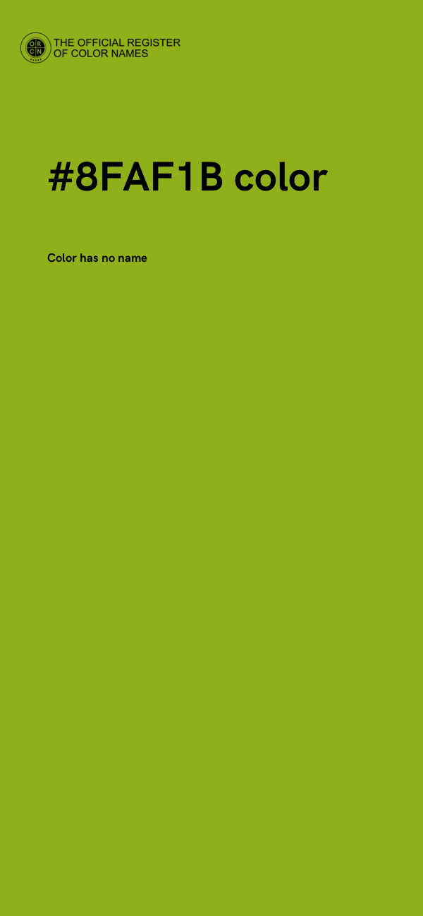 #8FAF1B color image