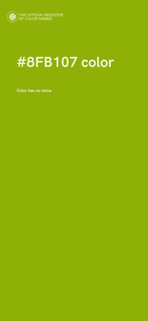 #8FB107 color image