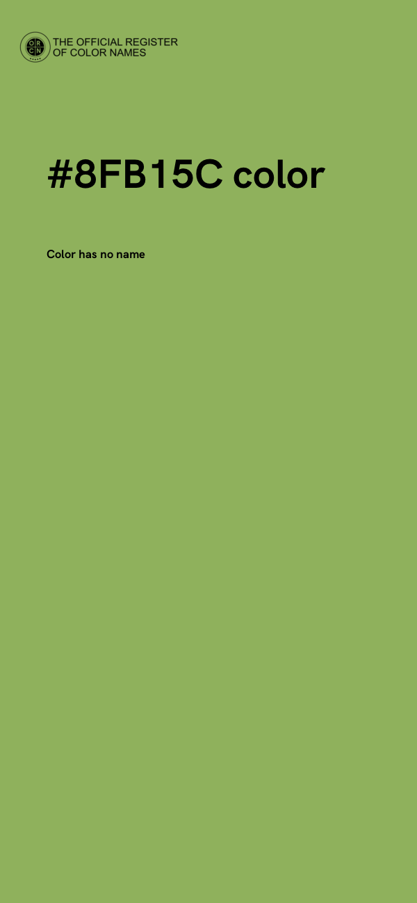 #8FB15C color image