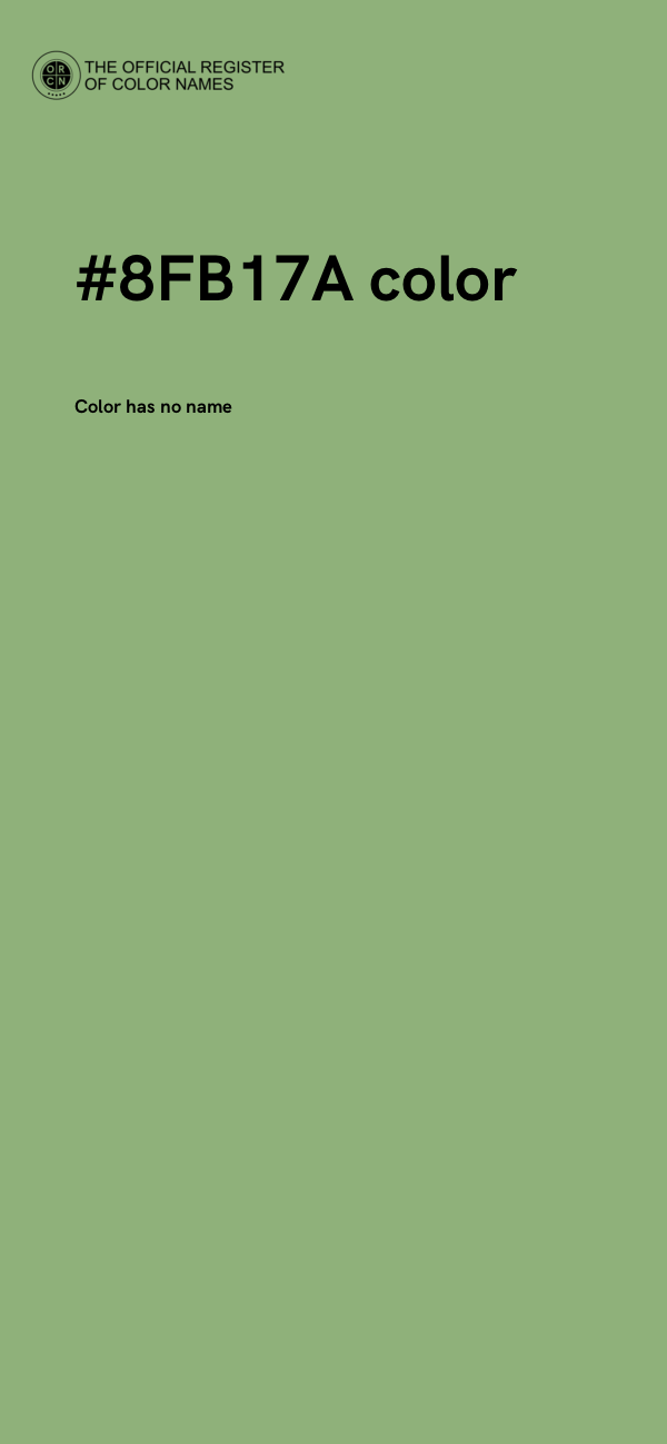 #8FB17A color image